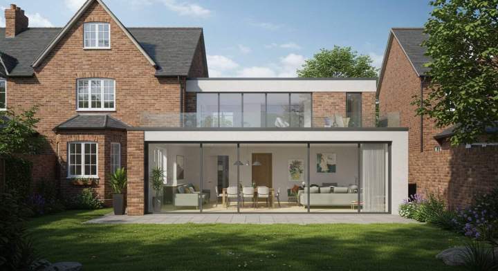 projet d'extension de maison